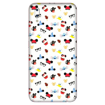VIVO Y Series Phone Skins (All Models) - Minnie Mouse & Donald Doodles s - 3D Embossed Finish (L-194) Vivo Y93