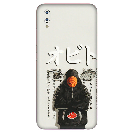 VIVO Y Series Phone Skins (All Models) - Obito Anime Eye - 3D Embossed Finish (L-19) Vivo Y93