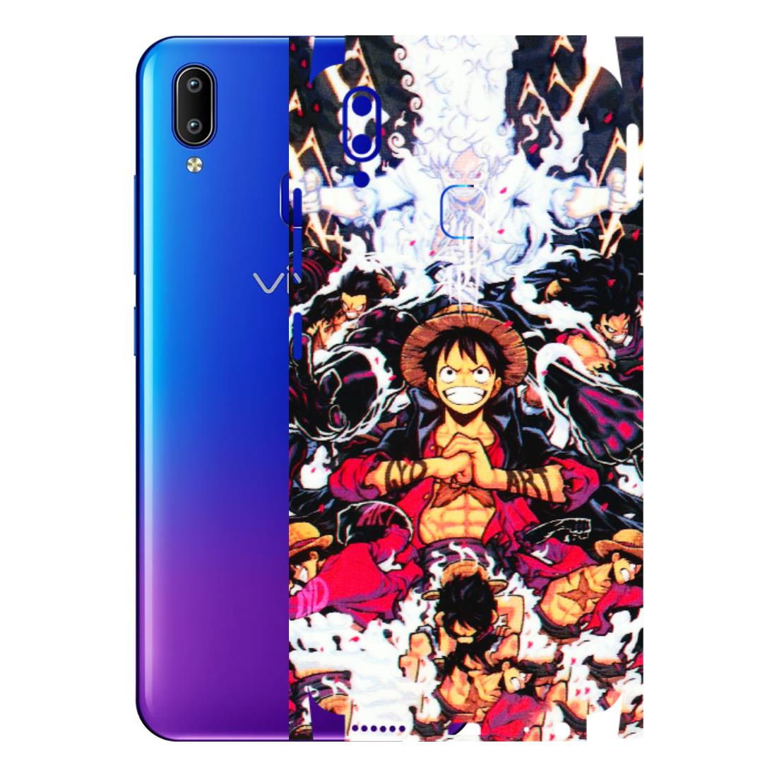 VIVO Y Series Phone Skins (All Models) - Luffy Anime Character - 3D Embossed Finish (L-203) Vivo Y93