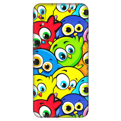 VIVO Y Series Phone Skins (All Models) - Cute Fluffy Birds - 3D Embossed Finish (L-213) Vivo Y93