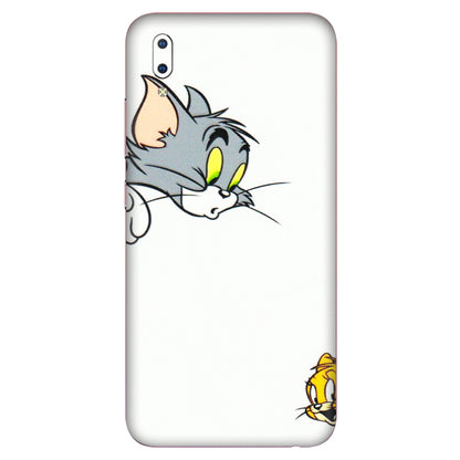VIVO Y Series Phone Skins (All Models) - Cute Tom And Jerry - 3D Embossed Finish (L-220) Vivo Y93