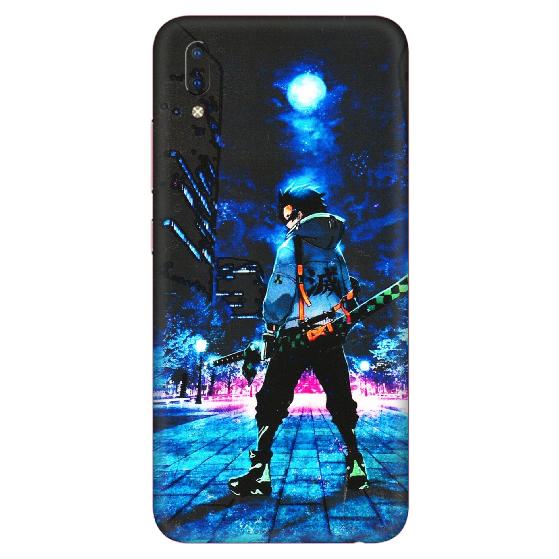 VIVO Y Series Phone Skins (All Models) - Demon Slayer Sword - 3D Embossed Finish (L-247) Vivo Y93