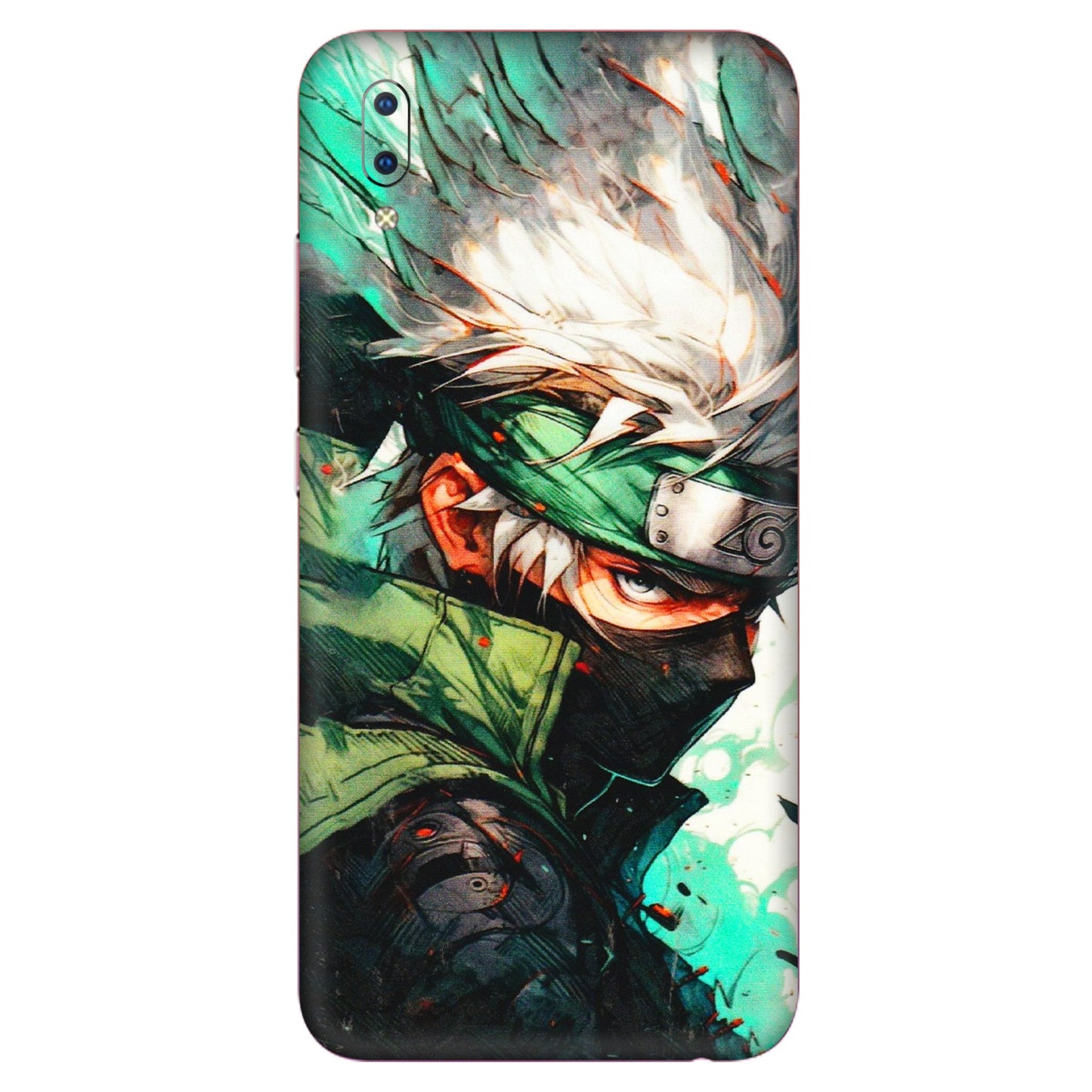 VIVO Y Series Phone Skins (All Models) - Kakashi Side Profile - 3D Embossed Finish (L-249) Vivo Y93
