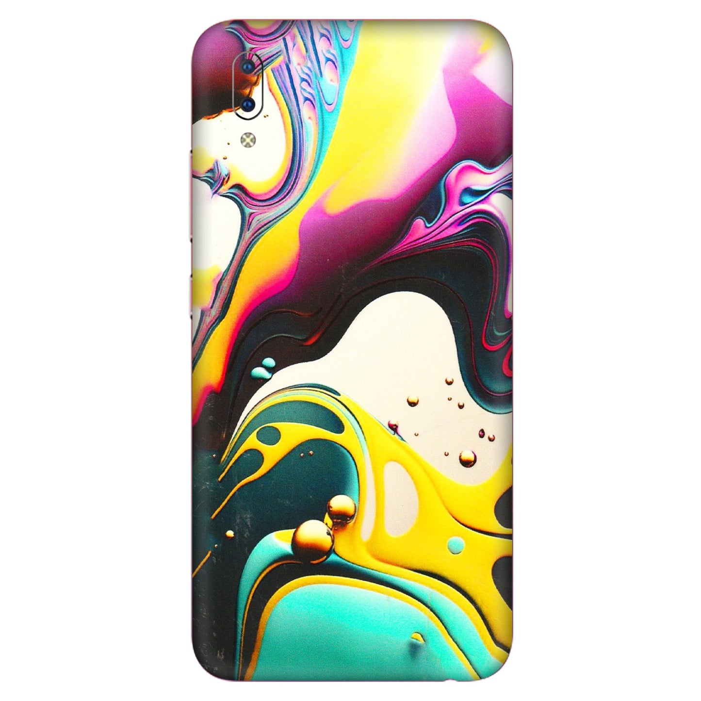 VIVO Y Series Phone Skins (All Models) - Multicolor Abstract pattern - 3D Embossed Finish (L-254) Vivo Y93