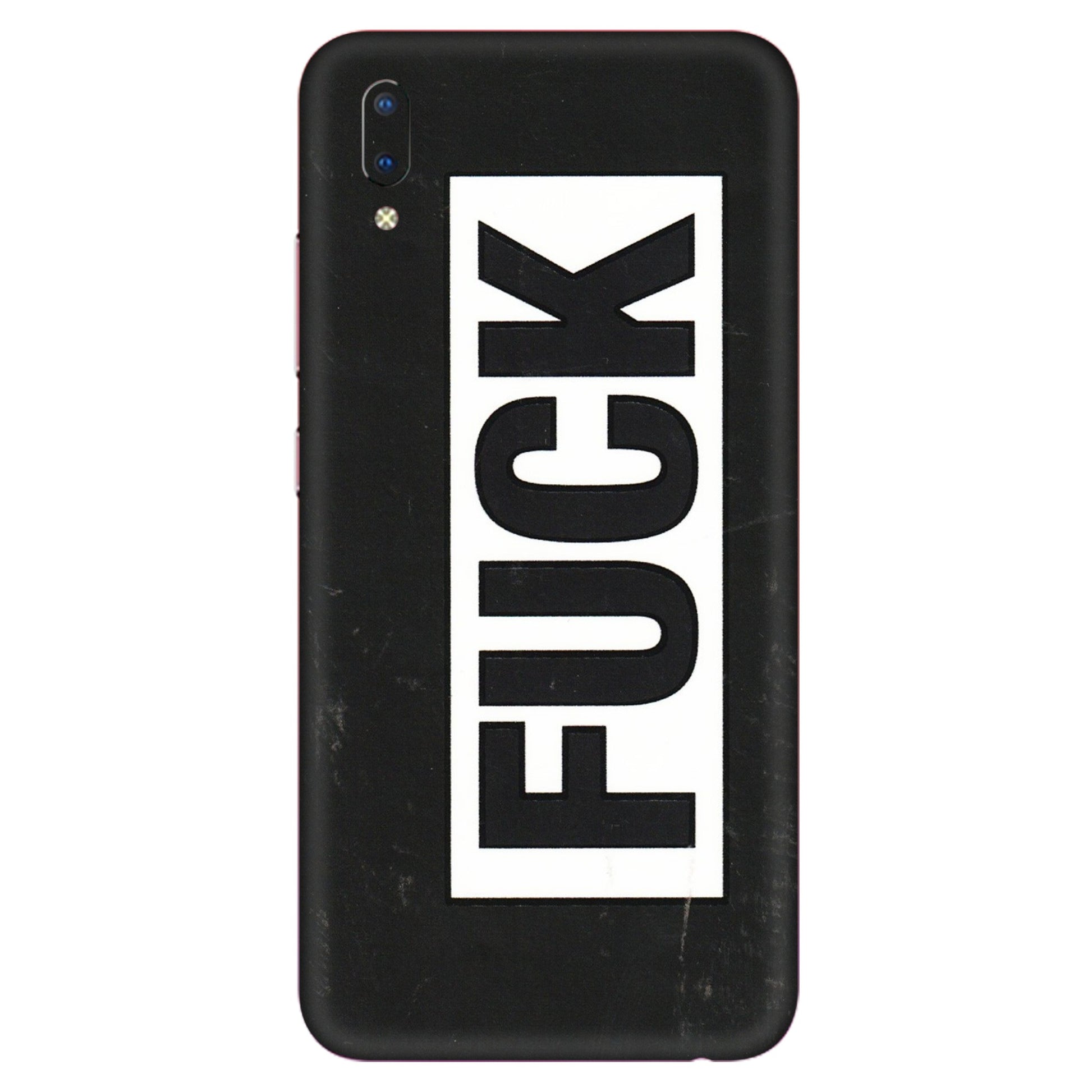 VIVO Y Series Phone Skins (All Models) - The F Word - 3D Embossed Finish (L-255) Vivo Y93
