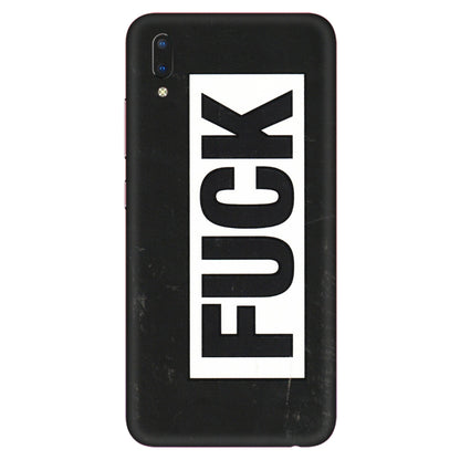 VIVO Y Series Phone Skins (All Models) - The F Word - 3D Embossed Finish (L-255) Vivo Y93
