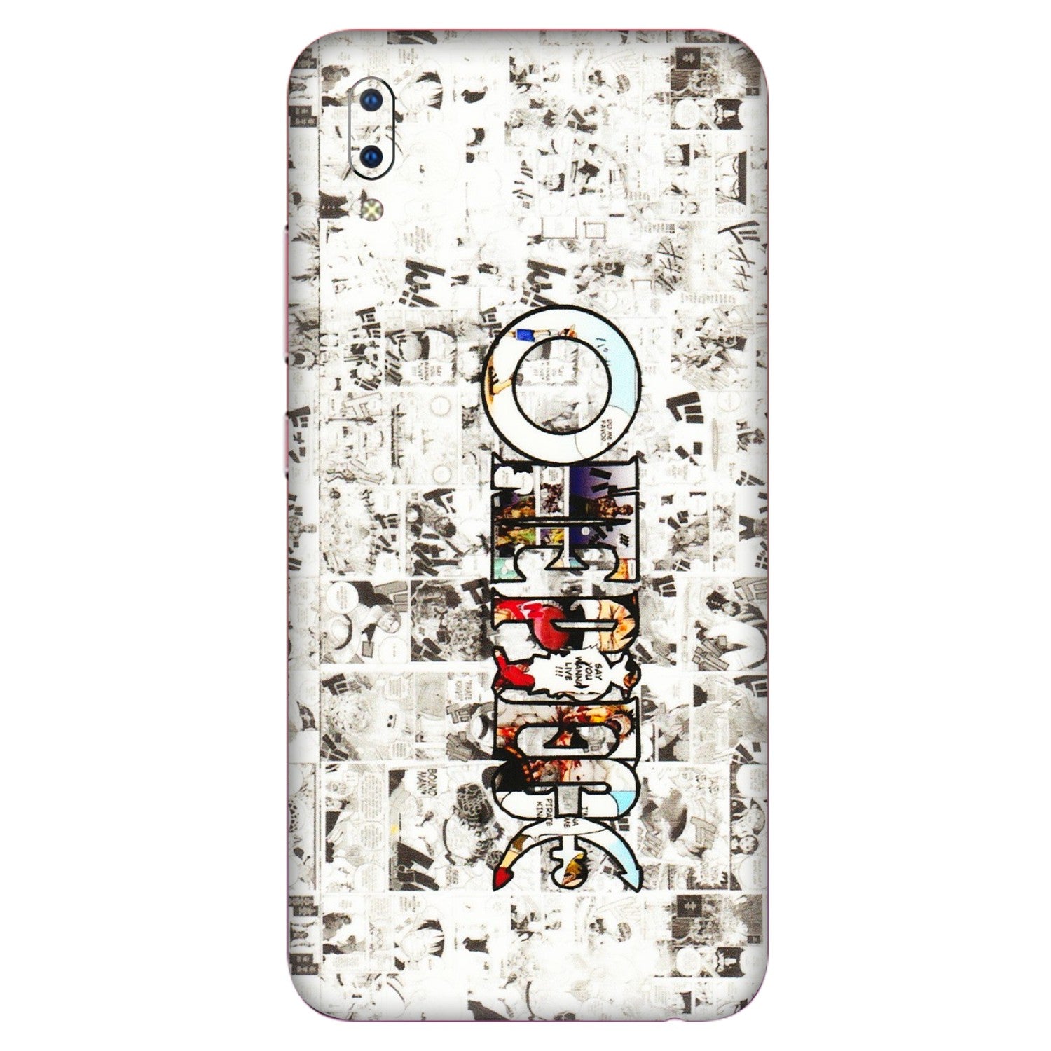 VIVO Y Series Phone Skins (All Models) - One Piece Manga - 3D Embossed Finish (L-26) Vivo Y93