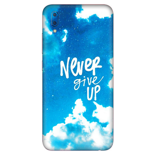 VIVO Y Series Phone Skins (All Models) - Never Give Up - 3D Embossed Finish (L-279) Vivo Y93