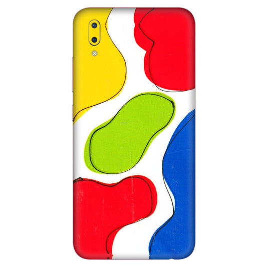 VIVO Y Series Phone Skins (All Models) - RGB Colour Paint - 3D Embossed Finish (L-284) Vivo Y93
