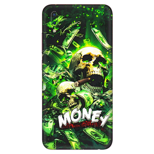 VIVO Y Series Phone Skins (All Models) - Skull Money - 3D Embossed Finish (L-303) Vivo Y93