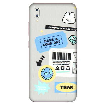 VIVO Y Series Phone Skins (All Models) - Will Be Okay Design - 3D Embossed Finish (L-316) Vivo Y93