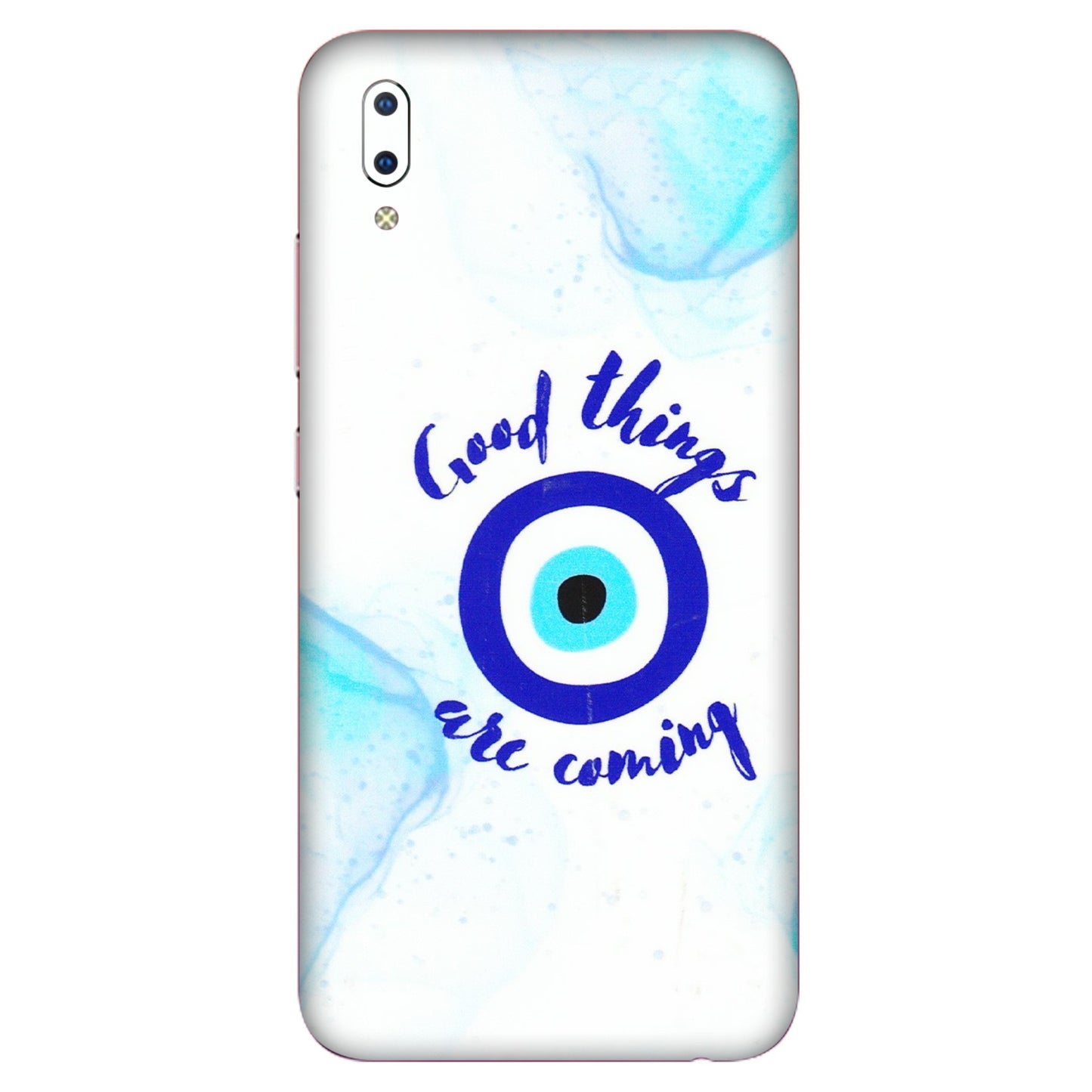 VIVO Y Series Phone Skins (All Models) - Evil Eye Good Things Are Coming - 3D Embossed Finish (L-322) Vivo Y93