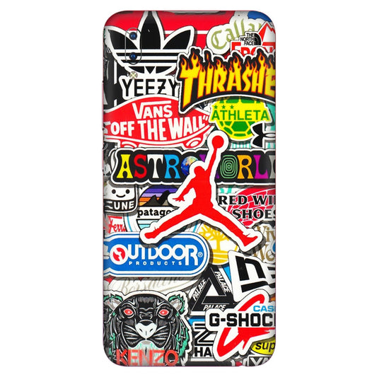 VIVO Y Series Phone Skins (All Models) - Multi Brands Sticker Graffiti - 3D Embossed Finish (L-37) Vivo Y93