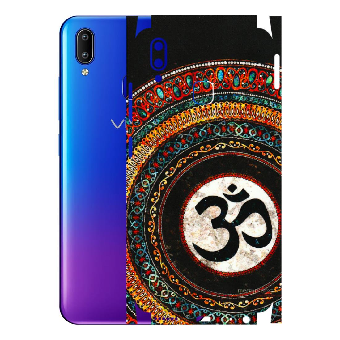 VIVO Y Series Phone Skins (All Models) - Aum Chant Abstract - 3D Embossed Finish (L-42) Vivo Y93