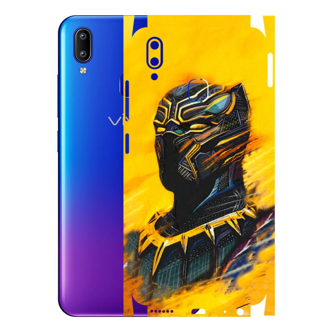 VIVO Y Series Phone Skins (All Models) - Yellow Panther - 3D Embossed Finish (L-54) Vivo Y93