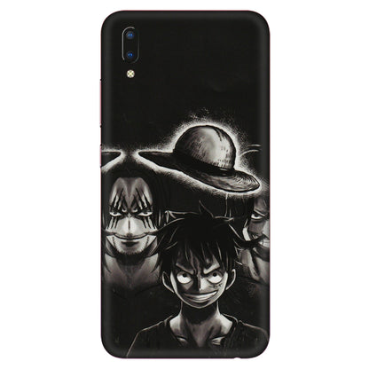 VIVO Y Series Phone Skins (All Models) - Black Luffy Hat - 3D Embossed Finish (L-57) Vivo Y93