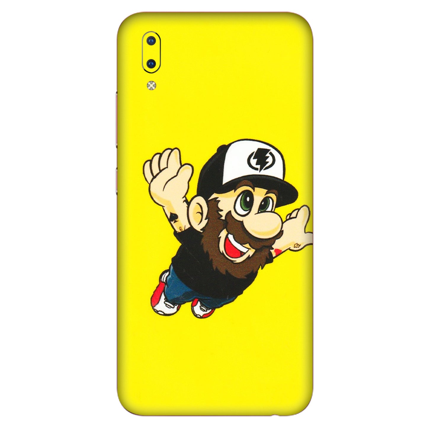 VIVO Y Series Phone Skins (All Models) - Flying Beardo - 3D Embossed Finish (L-60) Vivo Y93