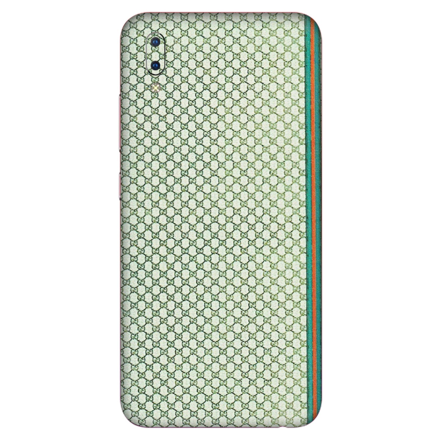 VIVO Y Series Phone Skins (All Models) - Gucci Fabric Pattern - 3D Embossed Finish (L-73) Vivo Y93