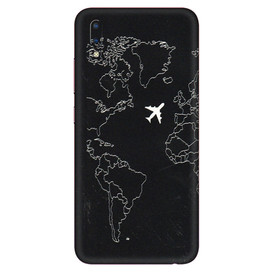 VIVO Y Series Phone Skins (All Models) - Never Ending Travel - 3D Embossed Finish (L-79) Vivo Y93