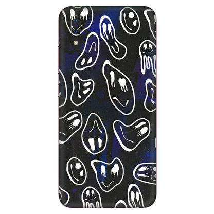 VIVO Y Series Phone Skins (All Models) - Distorted Smileys - 3D Embossed Finish (L-92) Vivo Y93