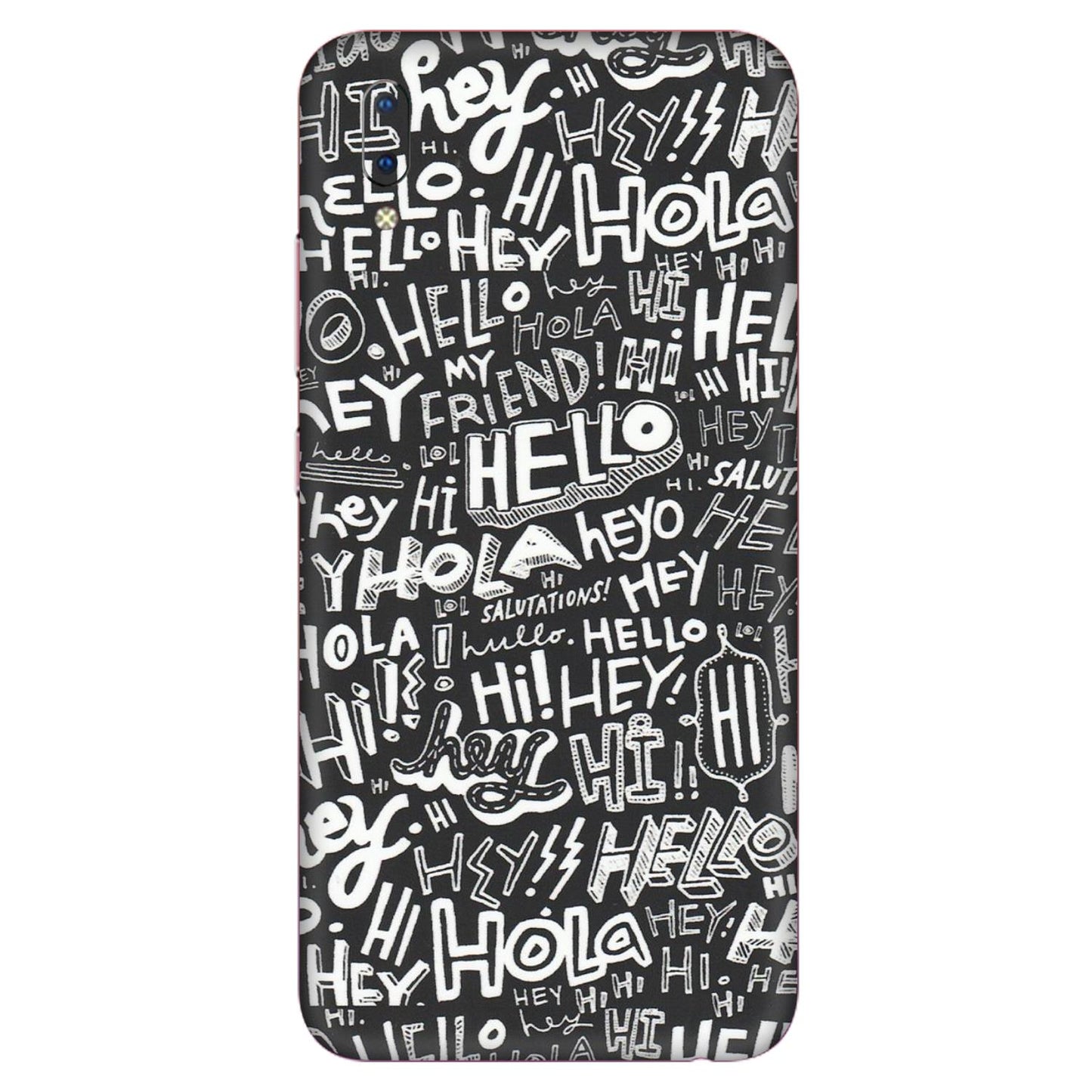 VIVO Y Series Phone Skins (All Models) - Hi Hello Doodles - Matte Finish (M-25) Vivo Y93