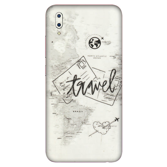 VIVO Y Series Phone Skins (All Models) - Travel Ticket - Transparent Finish (T-06) Vivo Y93