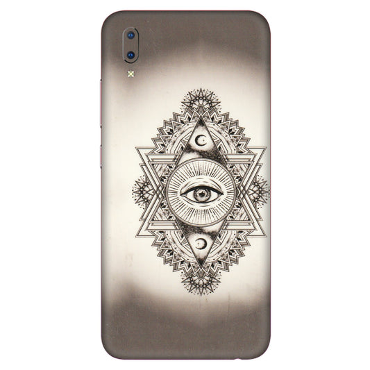 VIVO Y Series Phone Skins (All Models) - Illuminati Great Eye - Transparent Finish (T-14) Vivo Y93