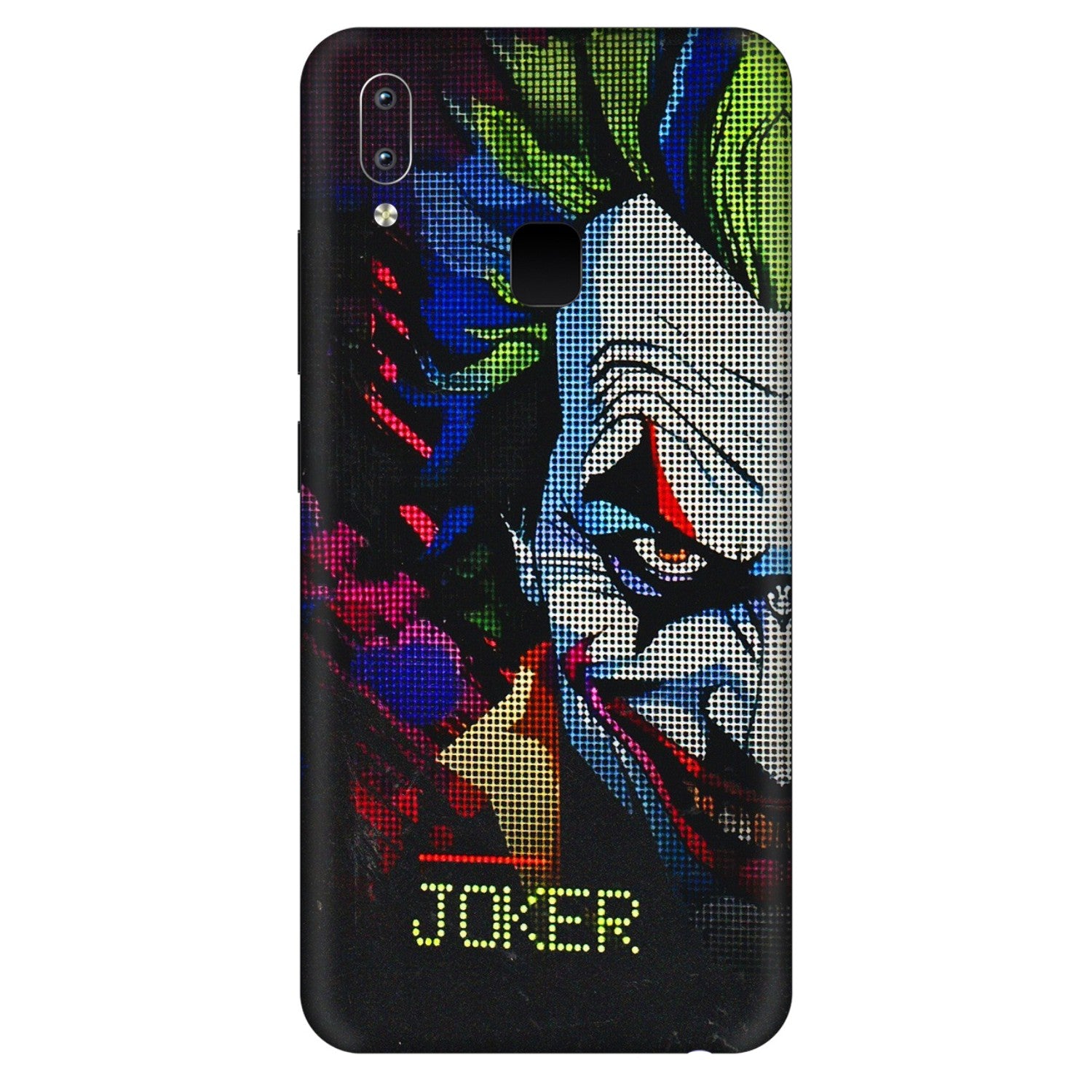 VIVO Y Series Phone Skins (All Models) - Joker Dot Matrix - 3D Embossed Finish (L-08) Vivo Y95