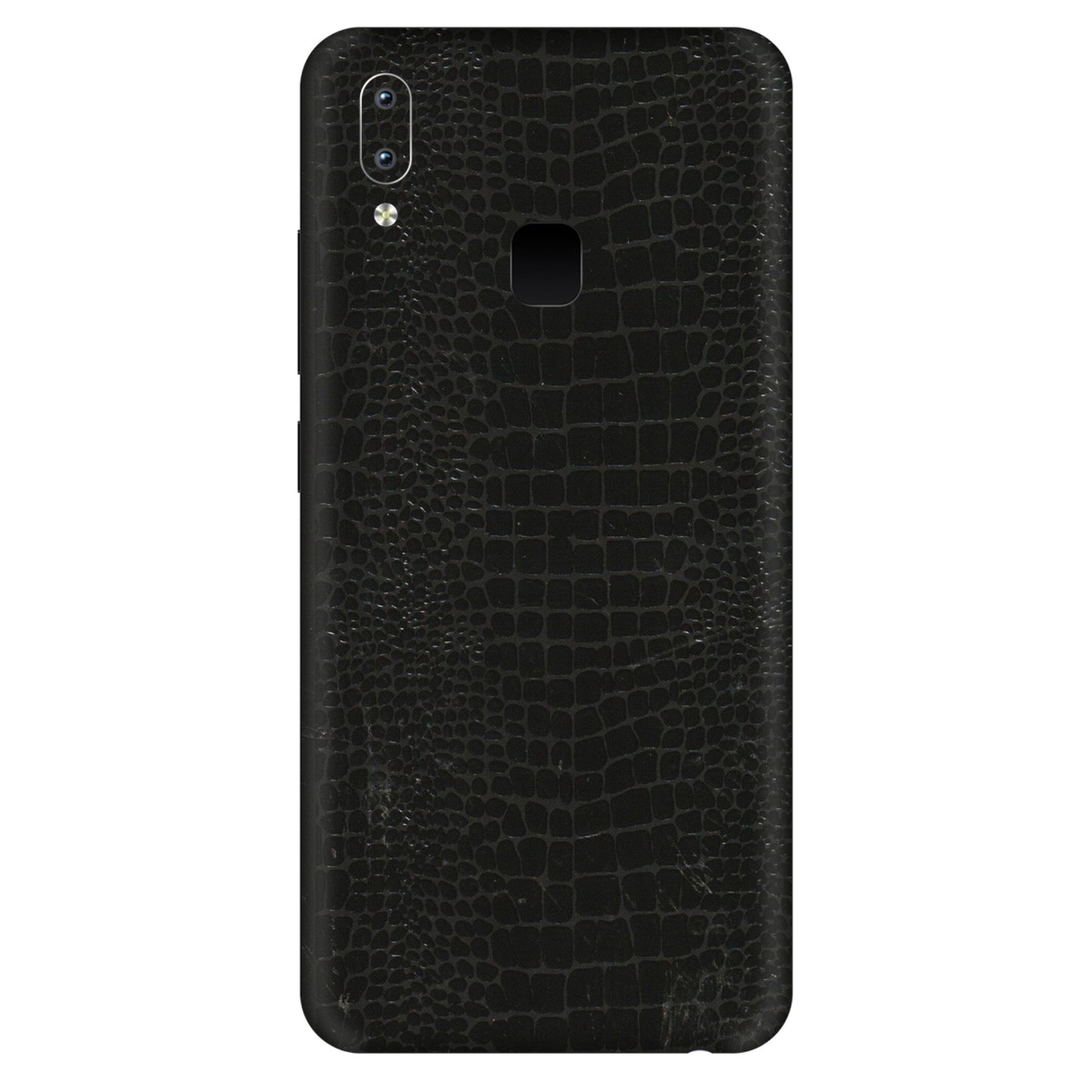 VIVO Y Series Phone Skins (All Models) - Snake Leather Black - 3D Embossed Finish (L-107) Vivo Y95