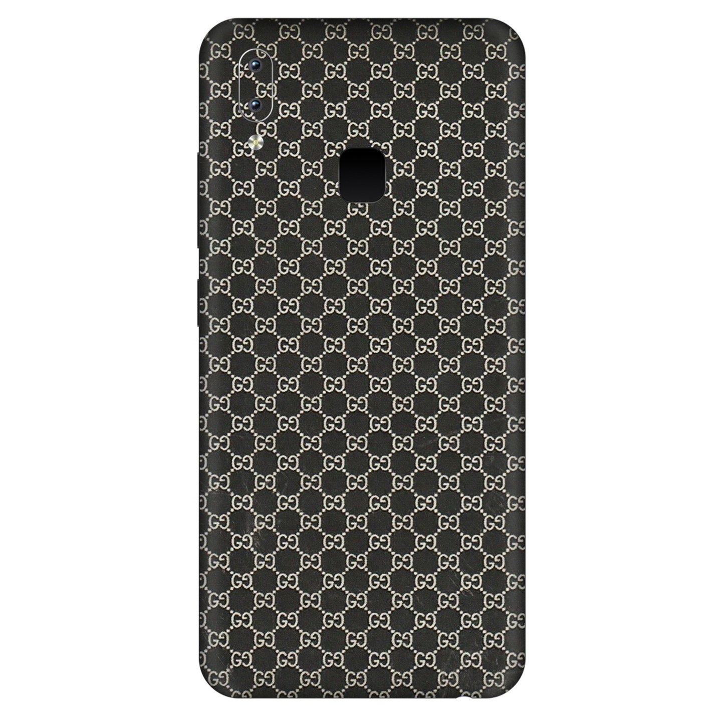 VIVO Y Series Phone Skins (All Models) - Black G Print - 3D Embossed Finish (L-109) Vivo Y95