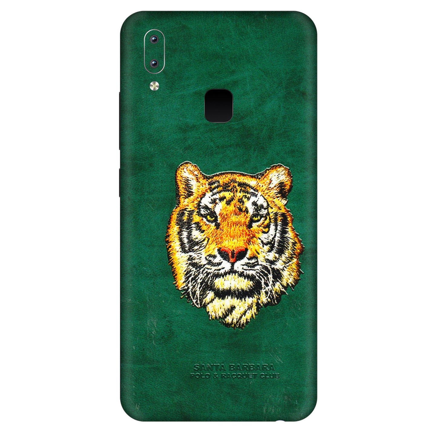 VIVO Y Series Phone Skins (All Models) - Leather Feel Tiger - 3D Embossed Finish (L-111) Vivo Y95