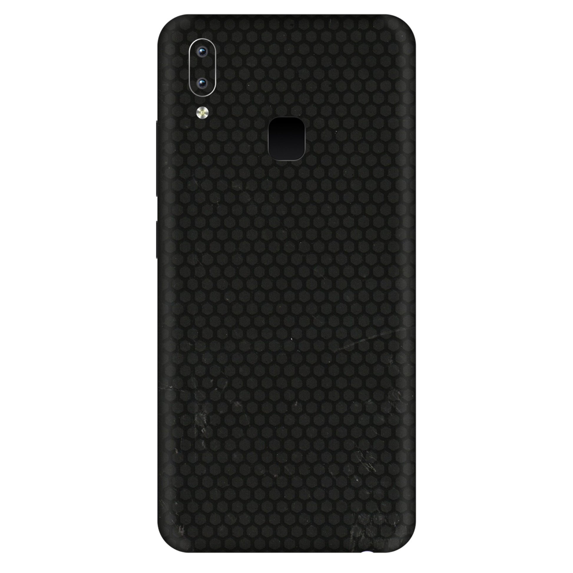 VIVO Y Series Phone Skins (All Models) - Black honeycomb - 3D Embossed Finish (L-114) Vivo Y95