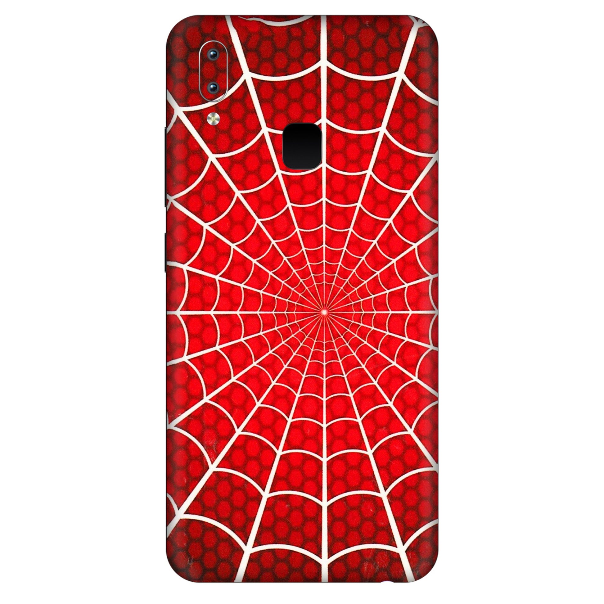 VIVO Y Series Phone Skins (All Models) - Classic Spidey Web - 3D Embossed Finish (L-115) Vivo Y95
