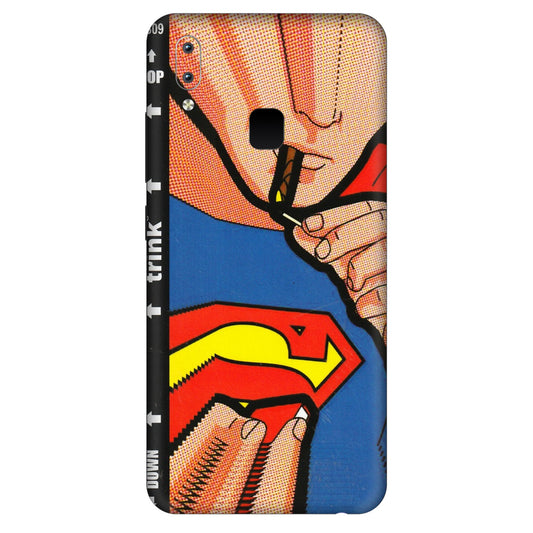 VIVO Y Series Phone Skins (All Models) - Superman Sutta - 3D Embossed Finish (L-130) Vivo Y95