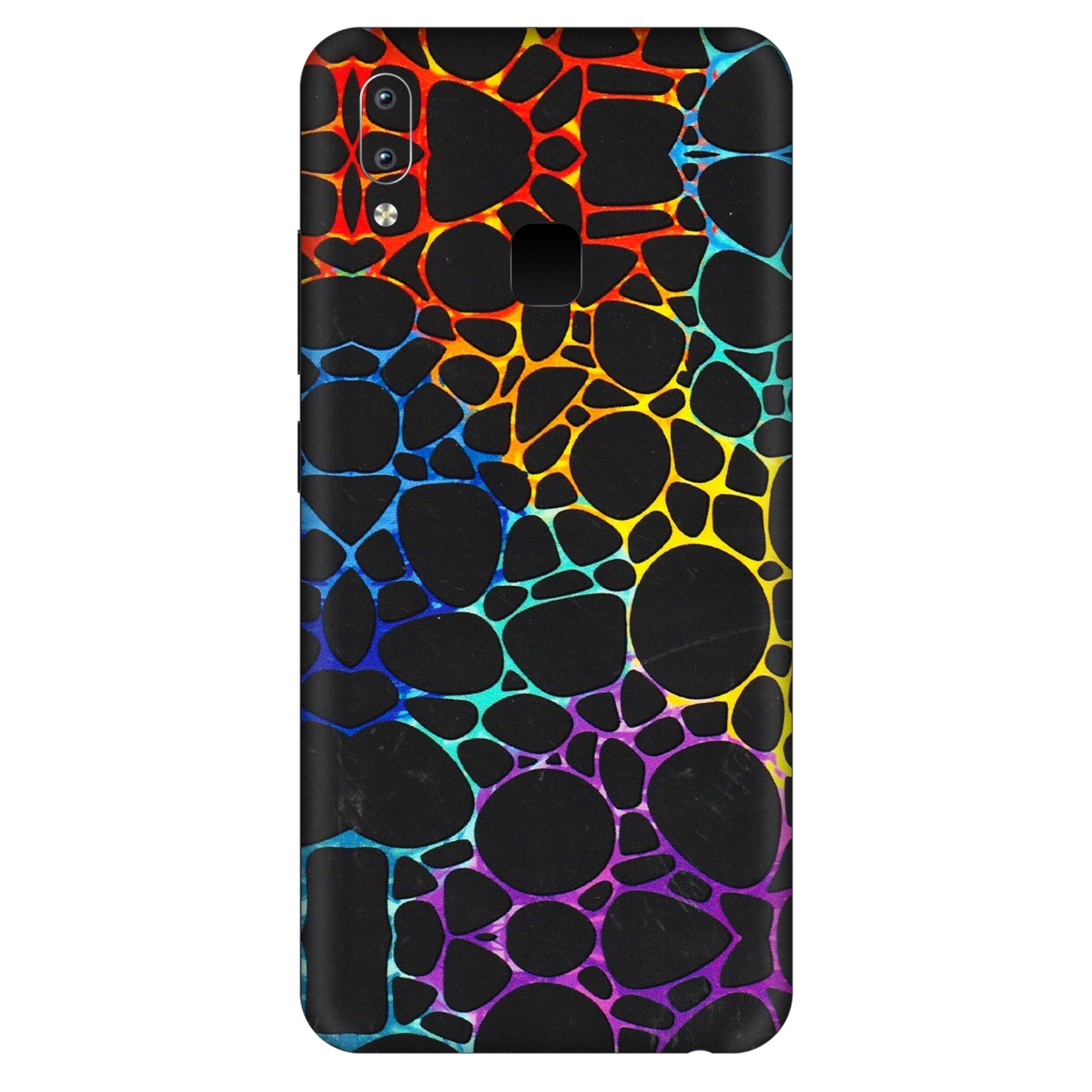VIVO Y Series Phone Skins (All Models) - Abstract Art MultiColour - 3D Embossed Finish (L-133) Vivo Y95
