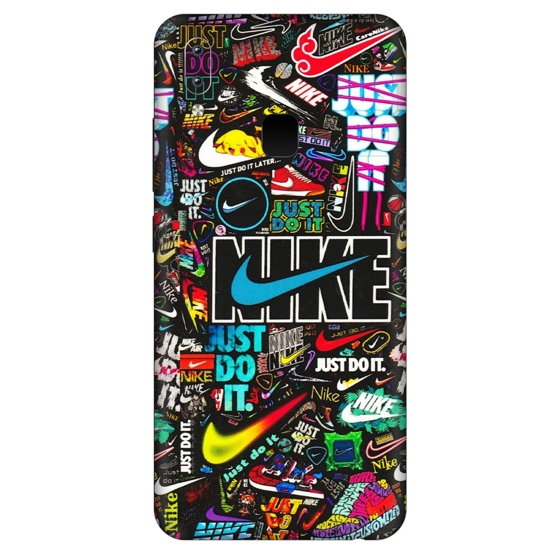VIVO Y Series Phone Skins (All Models) - Just Do It Doodles - 3D Embossed Finish (L-166) Vivo Y95