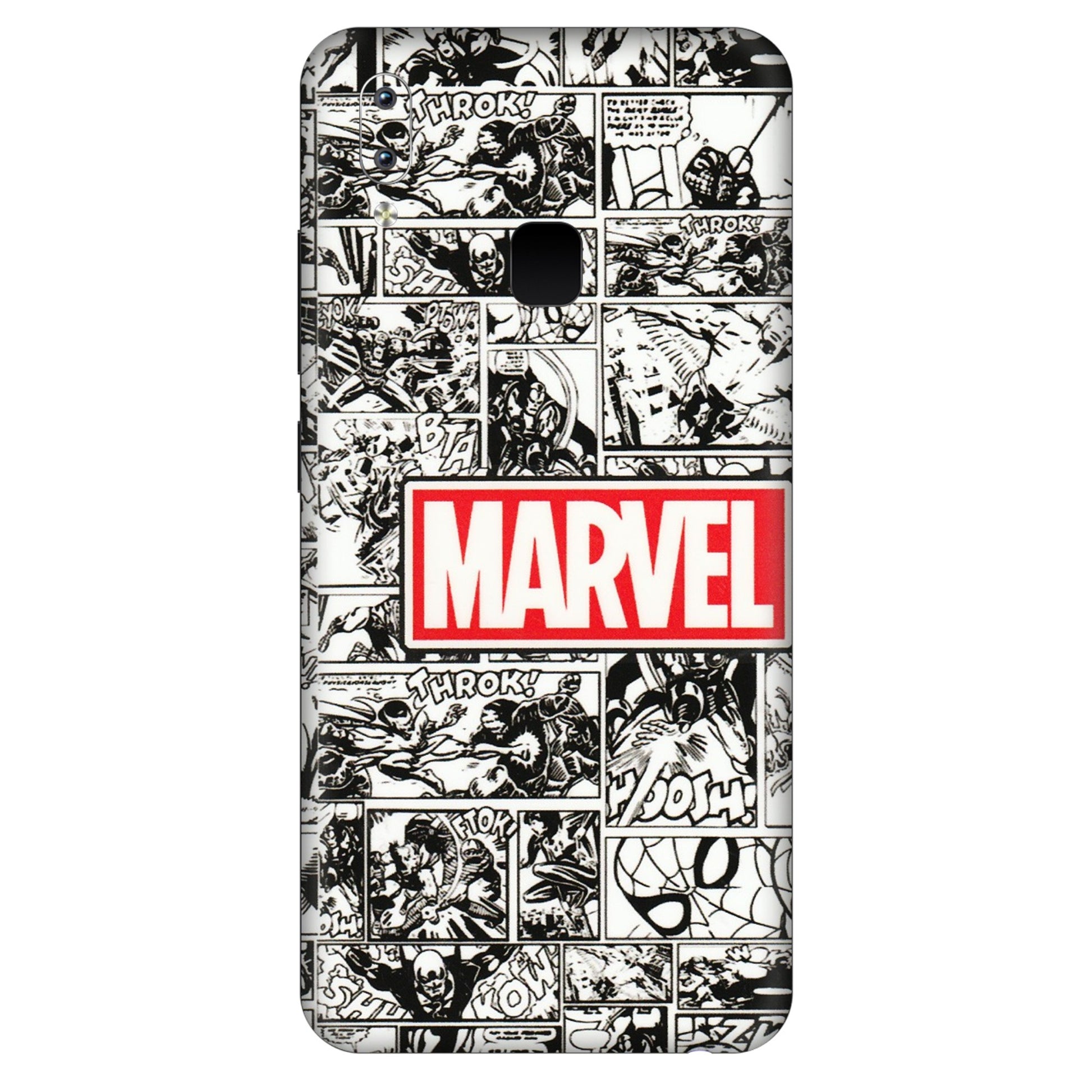 VIVO Y Series Phone Skins (All Models) - Marvel Comic - 3D Embossed Finish (L-171) Vivo Y95