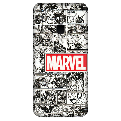 VIVO Y Series Phone Skins (All Models) - Marvel Comic - 3D Embossed Finish (L-171) Vivo Y95