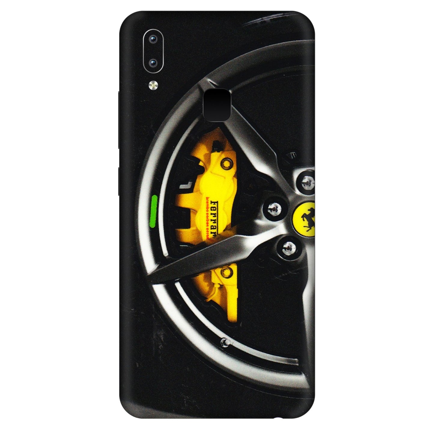 VIVO Y Series Phone Skins (All Models) - Ferrari Wheel Alloy - 3D Embossed Finish (L-173) Vivo Y95