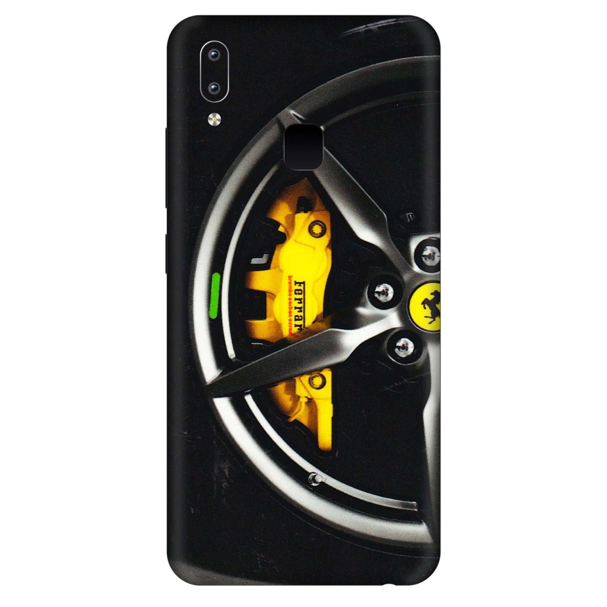 VIVO Y Series Phone Skins (All Models) - Ferrari Wheel Alloy - 3D Embossed Finish (L-173) Vivo Y95
