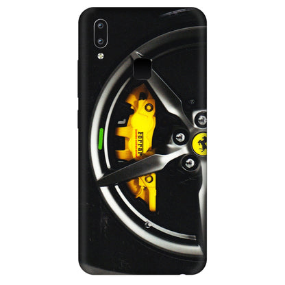 VIVO Y Series Phone Skins (All Models) - Ferrari Wheel Alloy - 3D Embossed Finish (L-173) Vivo Y95