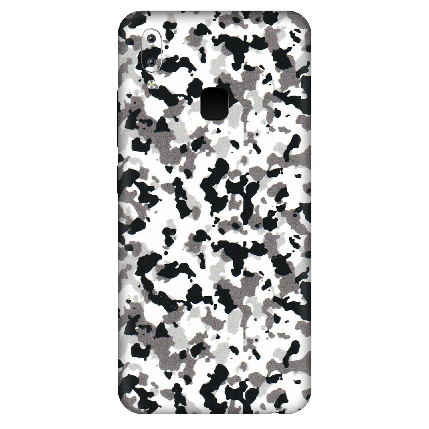 VIVO Y Series Phone Skins (All Models) - White Black Camouflage - 3D Embossed Finish (L-18) Vivo Y95
