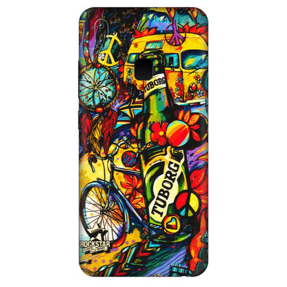 VIVO Y Series Phone Skins (All Models) - Cool Beer Bottle - 3D Embossed Finish (L-193) Vivo Y95