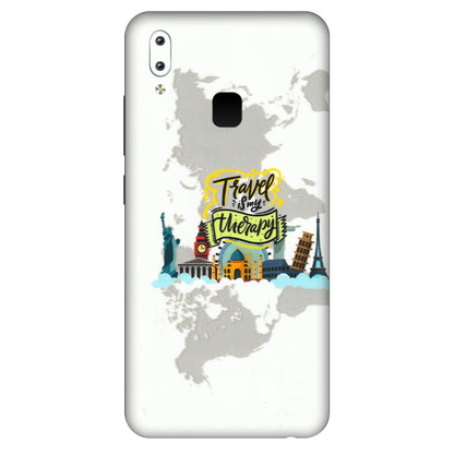 VIVO Y Series Phone Skins (All Models) - Travel Therapy - 3D Embossed Finish (L-199) Vivo Y95