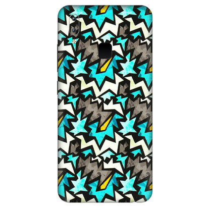 VIVO Y Series Phone Skins (All Models) - Funky Zig Zag - 3D Embossed Finish (L-223) Vivo Y95