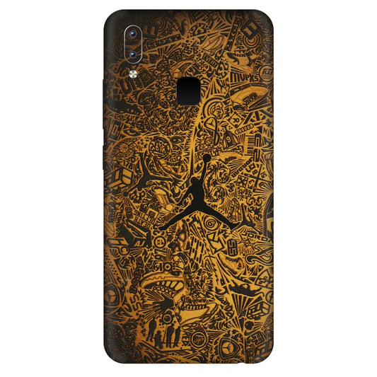 VIVO Y Series Phone Skins (All Models) - Premium Gold Basketball Player - 3D Embossed Finish (L-236) Vivo Y95