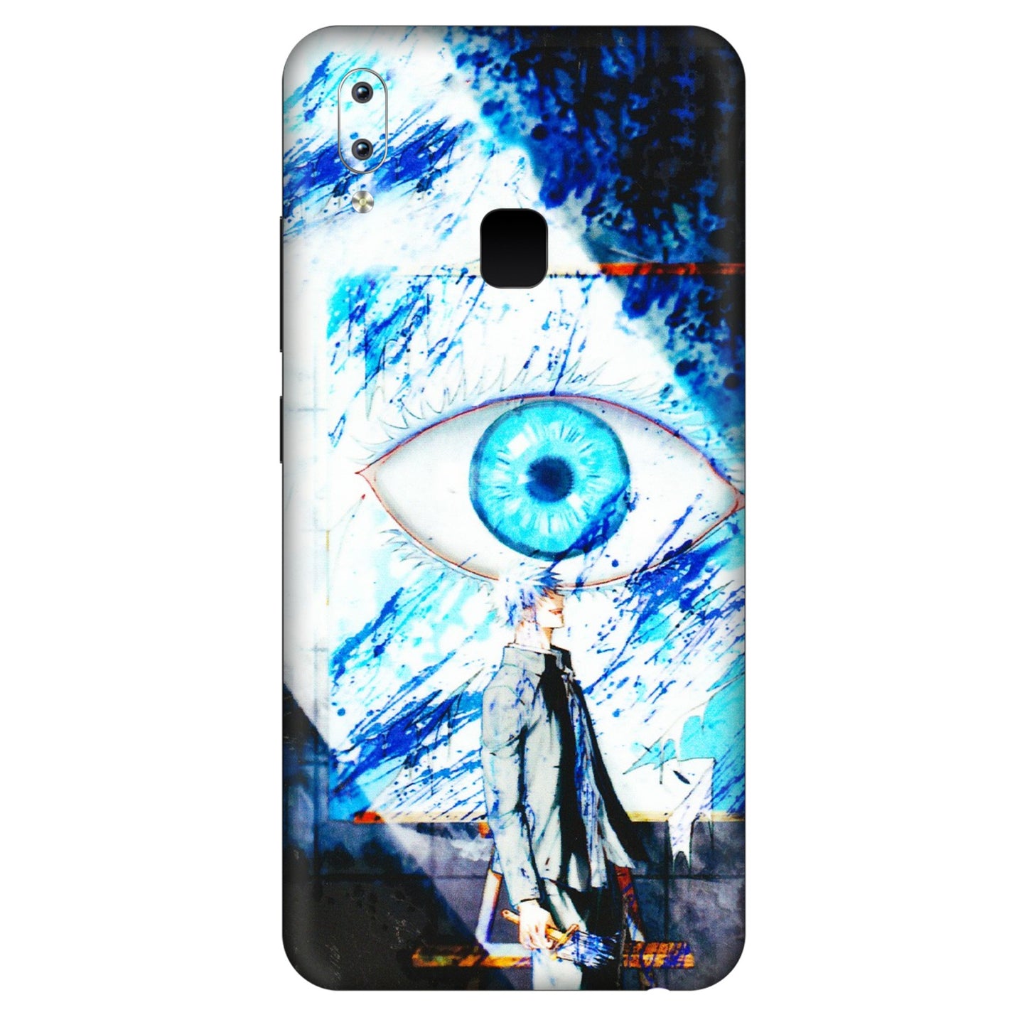 VIVO Y Series Phone Skins (All Models) - Gojo Satoru evil eye - 3D Embossed Finish (L-239) Vivo Y95