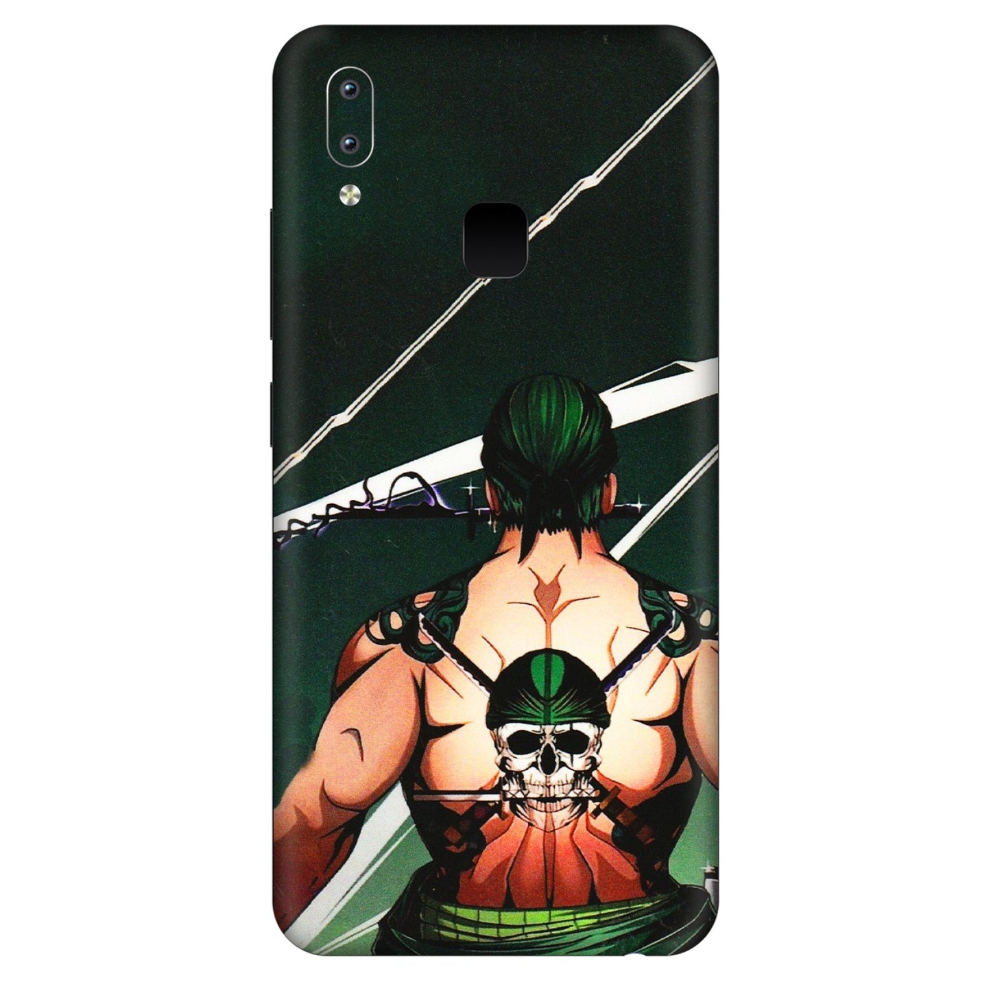 VIVO Y Series Phone Skins (All Models) - Zoro Anime - 3D Embossed Finish (L-23) Vivo Y95