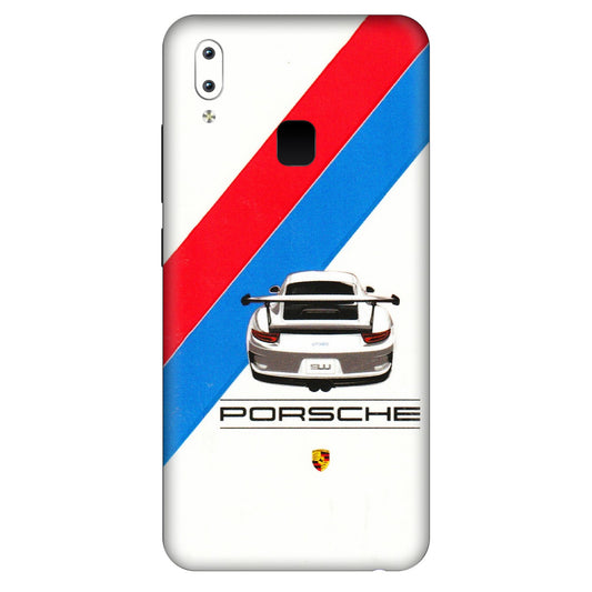 VIVO Y Series Phone Skins (All Models) - Porche Car Sober Logo - 3D Embossed Finish (L-248) Vivo Y95
