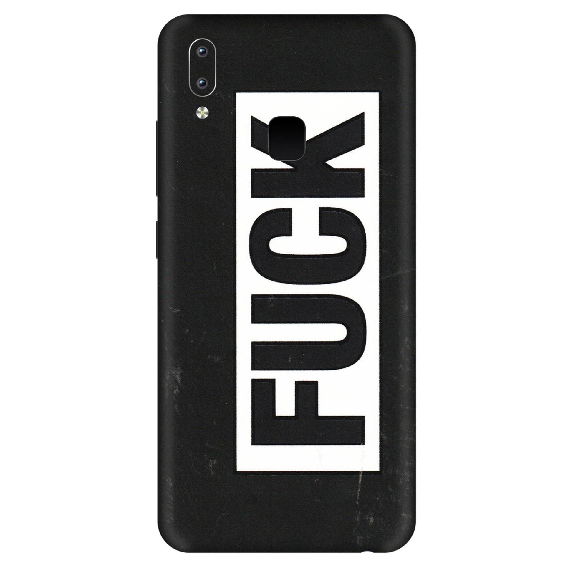 VIVO Y Series Phone Skins (All Models) - The F Word - 3D Embossed Finish (L-255) Vivo Y95
